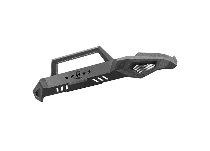 Tyger Auto 13-18 ram 1500(excl rebel/warlock)(19-21 classic)tyger fury front bumper kit txt blk rock crawler