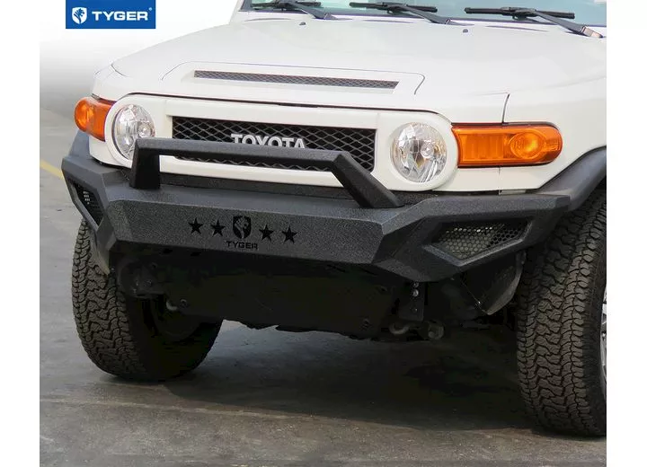 Tyger Auto 07-14 fj cruiser front bumper kittextured black rock crawler