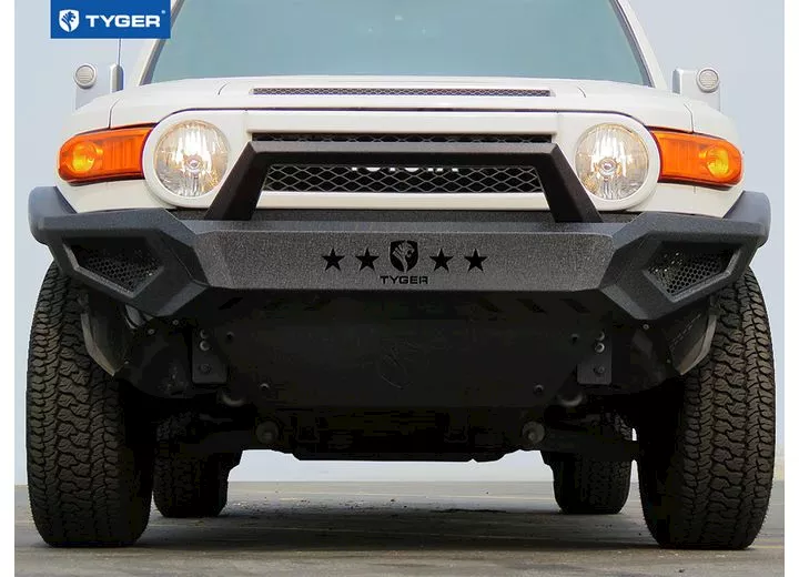 Tyger Auto 07-14 fj cruiser front bumper kittextured black rock crawler