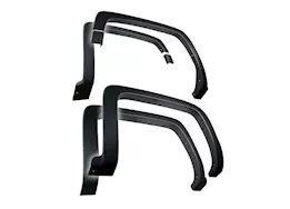 Tyger Auto 15-18 silv/sierra 1500/15-19 silv/sierra 2500/3500 matte blk factory style fender flare set,6 piece