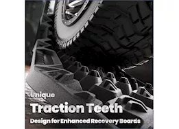 Tyger Auto Universal topo off-road recovery boards extra wide pair set black