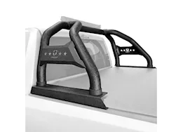 Tyger Auto 02-18 ram 1500/02-c ram 2500/3500(w/o rambox)6.5/8ft sport bar txt blk light mount roll bar