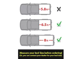 Tyger Auto 02-18 ram 1500/02-c ram 2500/3500(w/o rambox)6.5/8ft sport bar txt blk light mount roll bar