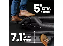 Tyger Auto 20-c gladiator jt star strider 4dr running boards black