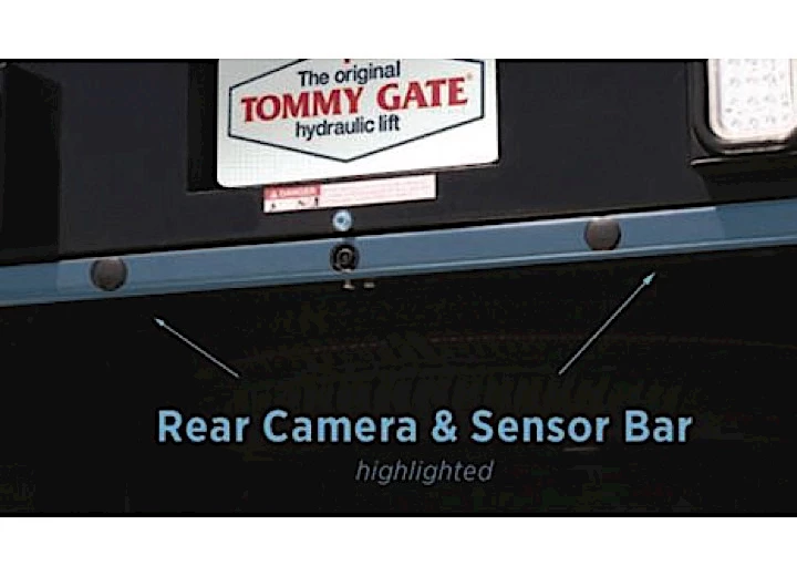 Tommy Gate 14-17 chev 1500/2500/3500 rear camera & sensor bar kit Main Image