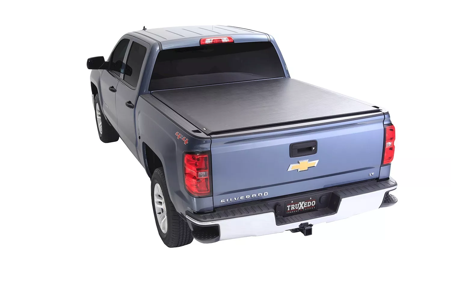 Truxedo 07-13 silverado/sierra dually w/bedcaps 8ft bed lo pro qt soft roll-up tonneau cover