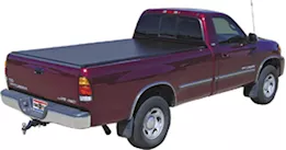 Truxedo 07-21 tundra 8ft bed w/deck rails lo pro qt soft roll-up tonneau cover