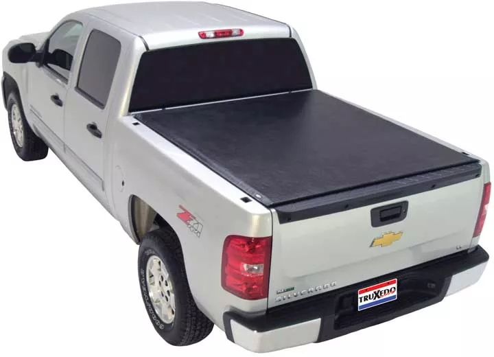 Truxedo 07-13 silverado/sierra 8ft bed w/track system lo pro qt soft roll-up tonneau cover