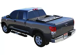 Truxedo 22-c tundra 6.7ft deuce w/ deck rail system black black soft folding