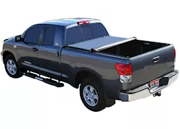 Truxedo 22-c tundra 6.7ft deuce w/ deck rail system black black soft folding