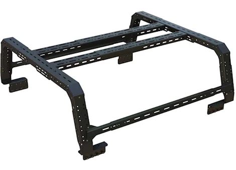 TUWA Pro LLC 07-c toyota tundra tuwa pro shiprock height adjustable bed rack with roof rails Main Image