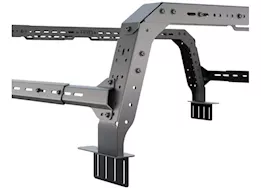 TUWA Pro LLC 04-c ford f-series tuwa pro shiprock height adjustable bed rack with roof rails