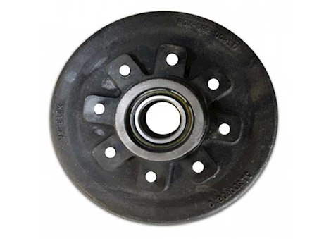 Tow-Rite BRAKE DRUM 12IN, 6.5 BC, RACES 25520/14276, 8 BOLTS, 7000LBS