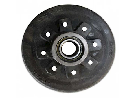 Tow-Rite BRAKE DRUM 12IN, 6.5 BC, RACES 25520/14276, 8 BOLTS, 7000LBS