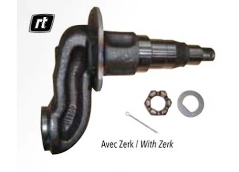 Tow-Rite SPINDLE 6-7K, DROP, ZERK, FLANGE