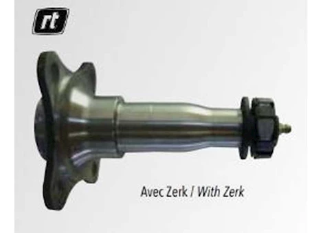 Tow-Rite SPINDLE 3.5K, STRAIGHT, ZERK, FLANGE