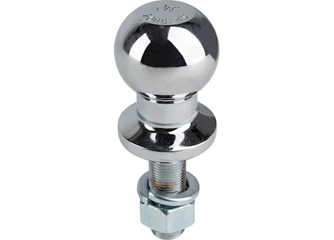 Tow-Rite 1 7/8IN HITCH BALL,2 1/2IN SHANK LENGTH-2K LBS