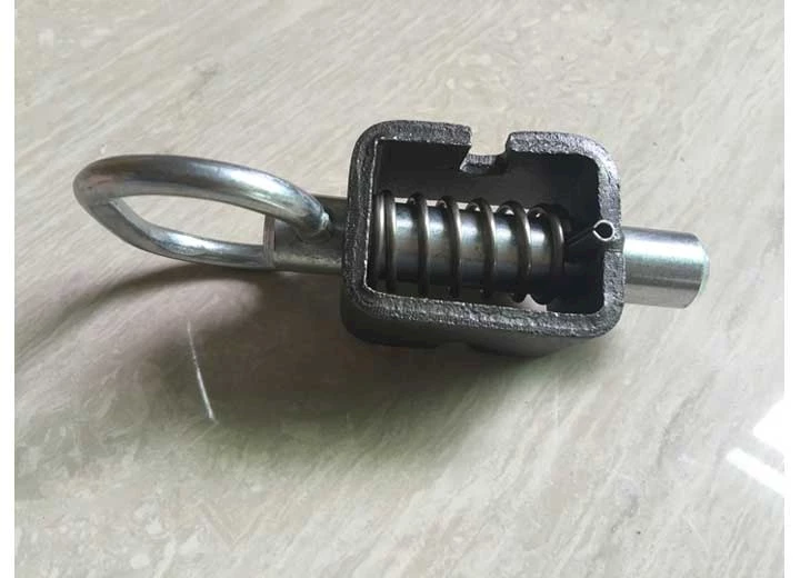 Tow-Rite Weld-on spring loaded latch 5/8in Main Image