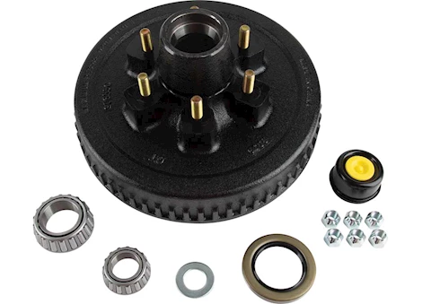 Tow-Rite 12IN BRAKE DRUM 6-5.5 BC 6K KIT, 1/2IN STUD - BOXED