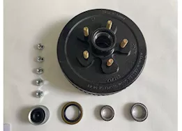 Tow-Rite 10in brake drum 5-4.5 bc 3.5k kit, 1/2in stud - boxed