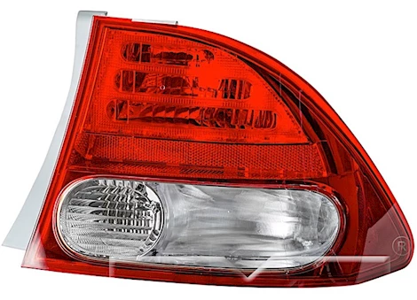 TYC RH TAILLAMP LENS/HOUSING SEDAN HONDA CIVIC 2009-2011