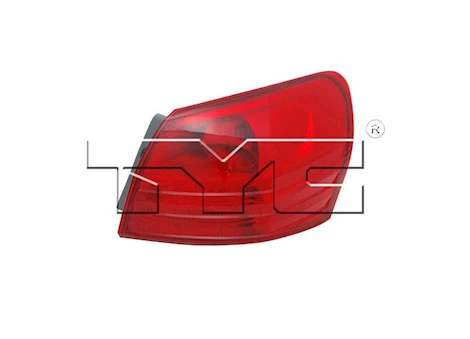 TYC RH TAILLAMP ASSY NISSAN ROGUE 2008-2013 CAPA; NISSAN ROGUE SELECT 2014-2015