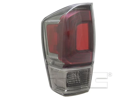 TYC LH TAILLAMP ASSY LIMITED; SMOKE BEZEL TOYOTA TACOMA 2016-2019