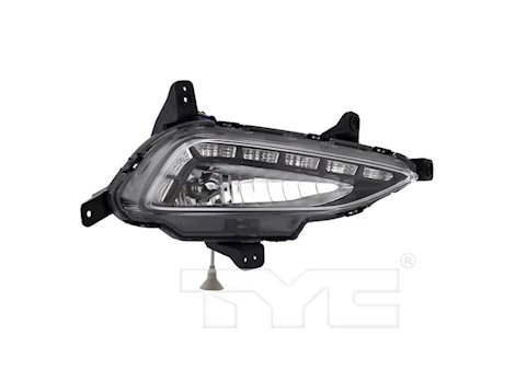 TYC 16-18 HY TUCSON W/ LED DRL FOG LIGHT ASSY RH