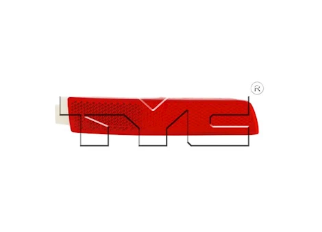 TYC 21 NS ROGUE/13-18 NS SNTRA/09-14 MURNO REAR REFLECTOR ASSY LH