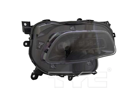 TYC CAPA 16-18 JP CHRKE HALGN BLK TRIM HEADLAMP ASSY RH