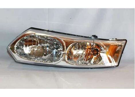 TYC LH HEADLAMP ASSY COMPOSITE 4DR SEDAN; W/O BULBS SATURN ION 2003-2007