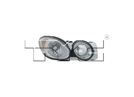 TYC Rh headlamp lens/housing buick allure 2005-2007; buick lacrosse 2005-2007 Main Image