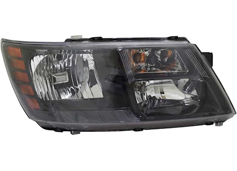TYC CAPA 14-20 DG JOURNEY LME HALOGEN BLK TRIM HEADLIGHT ASSY RH