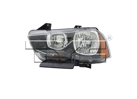 TYC LH HEADLAMP ASSY COMPOSITE HALOGEN; ASSY DODGE CHARGER 2011-2014