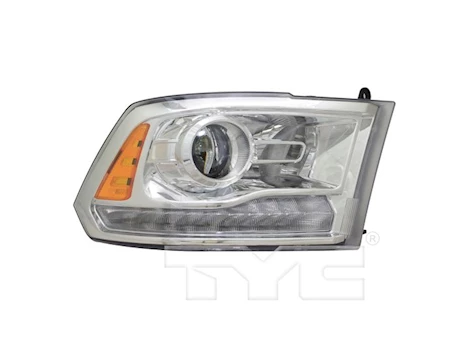 TYC Capa 16-18 dg ram ld/hd;19-c ld classic chr headlight assy Main Image