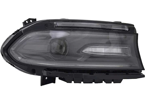 TYC CAPA 18-21 DG CHARGER (W/O LOGO) HALOGEN HEADLIGHT ASSY RH