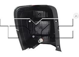 TYC Rh taillamp assy ford escape 2008-2012