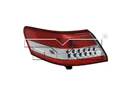 TYC Lh taillamp assy outer on body; usa built toyota camry 2010-2011 capa