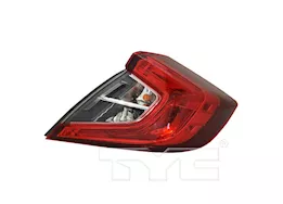 TYC 16-c hd civic sdn qtr tail light assy rh
