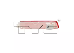 TYC 21 ns rogue/13-18 ns sntra/09-14 murno rear reflector assy rh