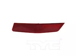 TYC Lh rear bumper reflector nissan rogue 2017-2019