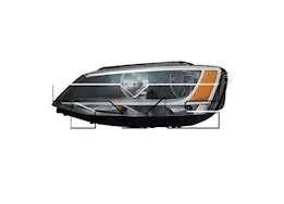TYC Lh headlamp assy composite sedan volkswagen jetta 2011-2016 capa