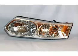 TYC Lh headlamp assy composite 4dr sedan; w/o bulbs saturn ion 2003-2007