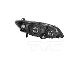 TYC Lh headlamp sdn/coupe/hybrid; incl side marker/park/signal lamps; w/o bulbs or sockets civic 04-05