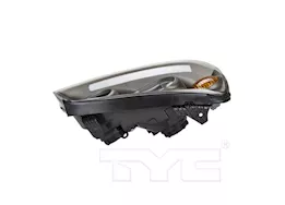 TYC Rh headlamp assy composite includes park/signal/marker lamps hyundai elantra 2004-2006