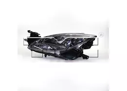 TYC Lh headlamp lens/housing halogen mazda 6 2009-2010