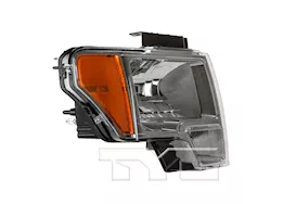 TYC Capa 09-14 fd f series pu ld chrome w/o logo head lamp assy rh