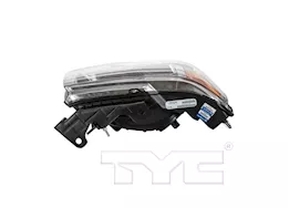 TYC Capa 09-14 fd f series pu ld chrome w/o logo head lamp assy rh