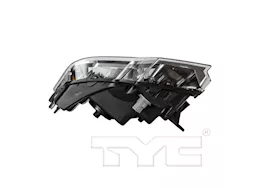TYC Capa 09-14 fd f series pu ld chrome w/o logo head lamp assy rh