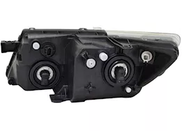 TYC Capa 14-20 dg journey lme halogen blk trim headlight assy rh